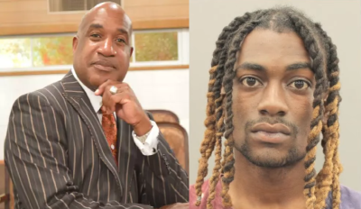 Former Uber driver, Deshawn Longmire (R), 25, is accused of fatally shooting 58-year-old Rev. Ronald Mouton in June 2022.