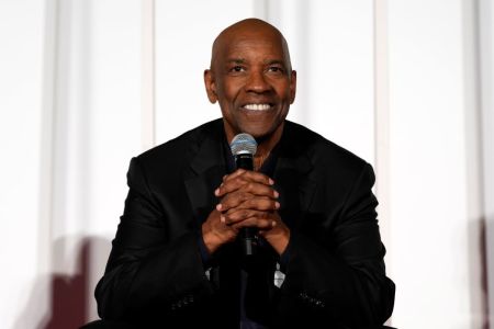 Denzel Washington attends the "Gladiator II" TIFF Asia Premiere at TOHO Cinemas Hibiya on Nov. 5, 2024 in Tokyo, Japan.