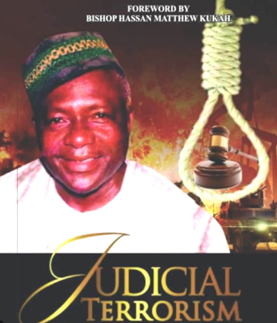 Maj.-Gen. Zamani Lekwot releases his book "Judicial Terrorism" on Nov. 5, 2024.