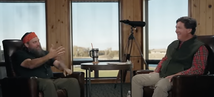 Willie Robertson speaks with Tucker Carlson.