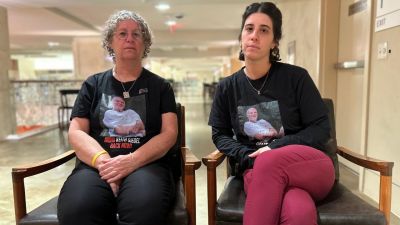 Aviva Siegel (L), a former hostage of Hamas, and her daughter, Elan Siegel (R), sit during an interview with The Christian Post at the Museum of the Bible in Washington, D.C., on Dec. 10, 2024.