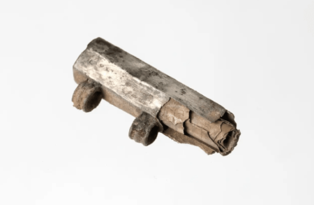 The 'Frankfurt Silver Inscription', a 3rd-century amulet.