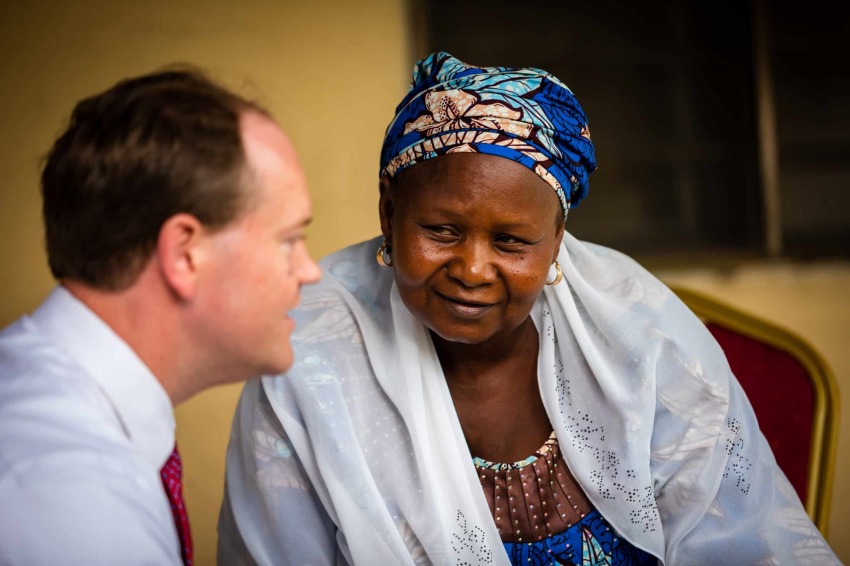 ADF International legal counsel Sean Nelson and Rhoda Jatau