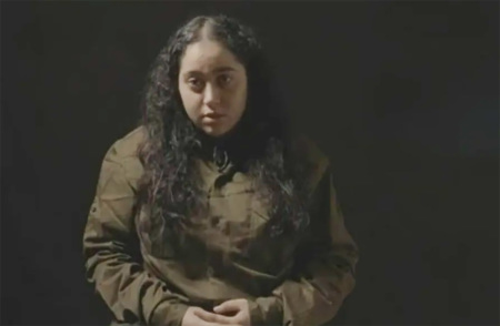 Liri Albag in a Hamas video
