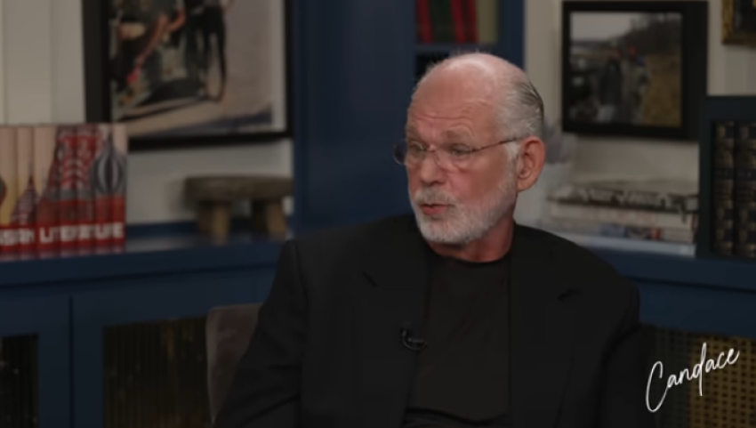 Former CIA agent Kevin Shipp on the Candace Owens show in November 2024.