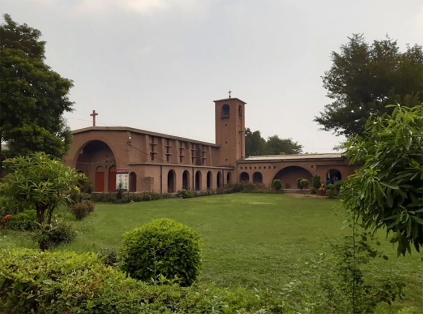 A view of the Gujranwala Theological Seminary, the oldest seminary in Pakistan.