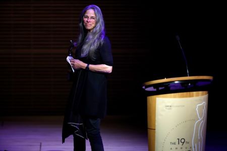 Sally Mann receives the Achievement in Fine Art award during the 2022 Lucie Awards at Carnegie Hall on October 25, 2022 in New York City.