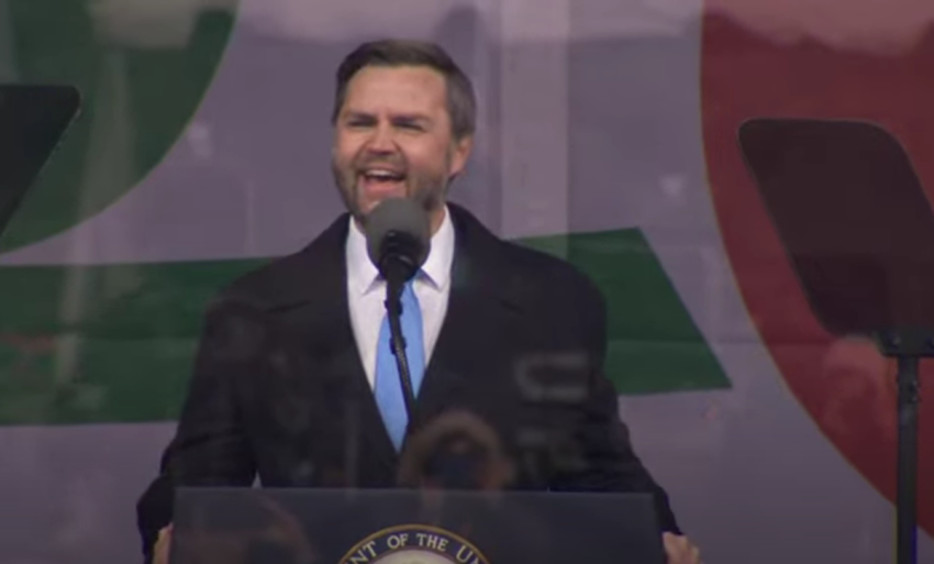Vice President J.D. Vance delivers remarks at the 52nd Annual March for Life in Washington, D.C., Jan. 24, 2025.