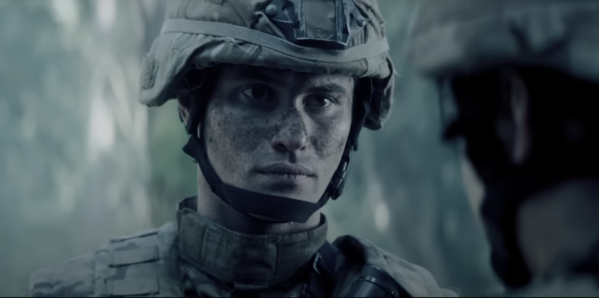 Chase Stokes stars in "Valiant One," hitting theaters on Jan. 30.
