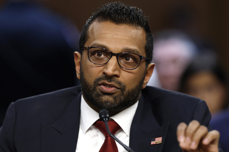 FBI Director Kash Patel testifies during his confirmation hearing before the Senate Judiciary Committee in the Dirksen Senate Office Building on Jan. 30, 2025, in Washington, D.C.