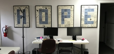 The office of Gracehaven, a Columbus, Ohio-based Christian charity connected to Youth for Christ USA that helps youth rescued from sex-trafficking.