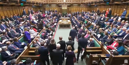 Prime Minister's Question Time, also referred to as PMQs, on Feb. 12, 2025, in London, England. PMQs takes place every Wednesday the House of Commons sits. It gives MPs the chance to put questions to the Prime Minister, Sir Keir Starmer MP, or a nominated minister.
