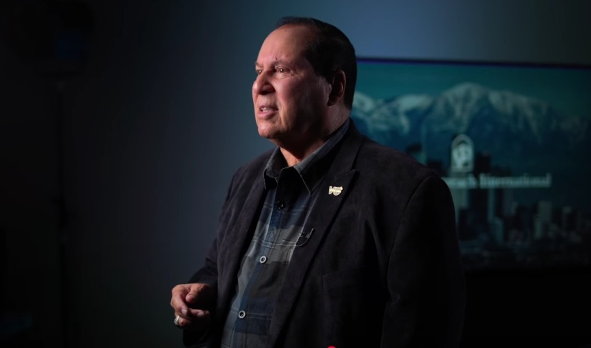 Sonny Arguinzoni Sr., pastor and founder of Victory Outreach, speaks in an April 2020 video.
