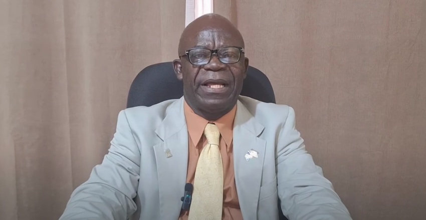 The Rev. Jerry Kulah, leader of the Global Methodist Church in Liberia, speaks in a video uploaded to YouTube in October 2024.
