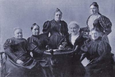 The founders of the Woman’s Foreign Missionary Society of the Methodist Episcopal Church.