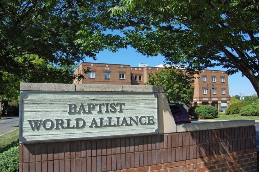 The headquarters for the Baptist World Alliance, located in Falls Church, Virginia. 