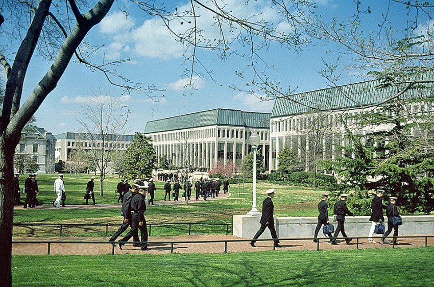 Wikimedia Commons/Michael Slonecker https://commons.wikimedia.org/wiki/File:US_Naval_Academy_campus.jpg