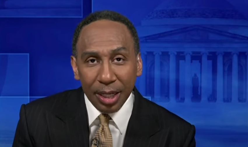 Sports commentator Stephen A. Smith appears on ABC's 