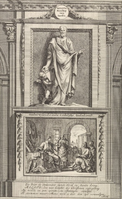 St. Melito of Sardis (c.100-180), an early church bishop and Christian apologist.