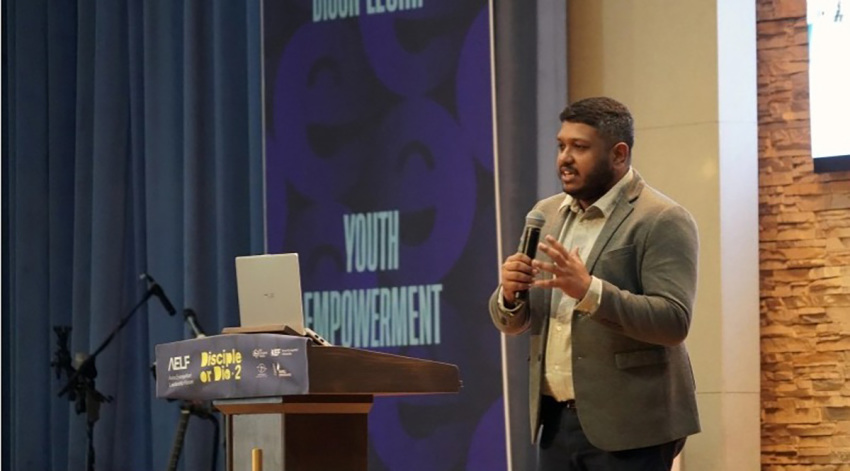 Jerome Yashodhan Rasiah outlines a three-fold strategy — head, heart and hand — to help churches implement a youth-led discipleship movement across Asia at the Asia Evangelical Leadership Forum in Seoul, South Korea. 