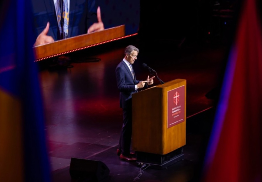 The Rev. Skip Heitzig stressed the importance of the Holy Spirit at the European Congress on Evangelism, hosted by the Billy Graham Evangelistic Association, in Berlin, Germany, on May 27-30, 2025.