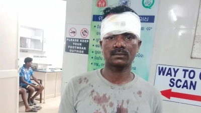 A victim of the Odisha attack