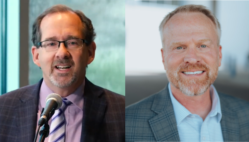 Executive pastors Lance Coles (R) and Brian Newberg (L) of New Life Church in Colorado Springs, Colorado, have resigned.
