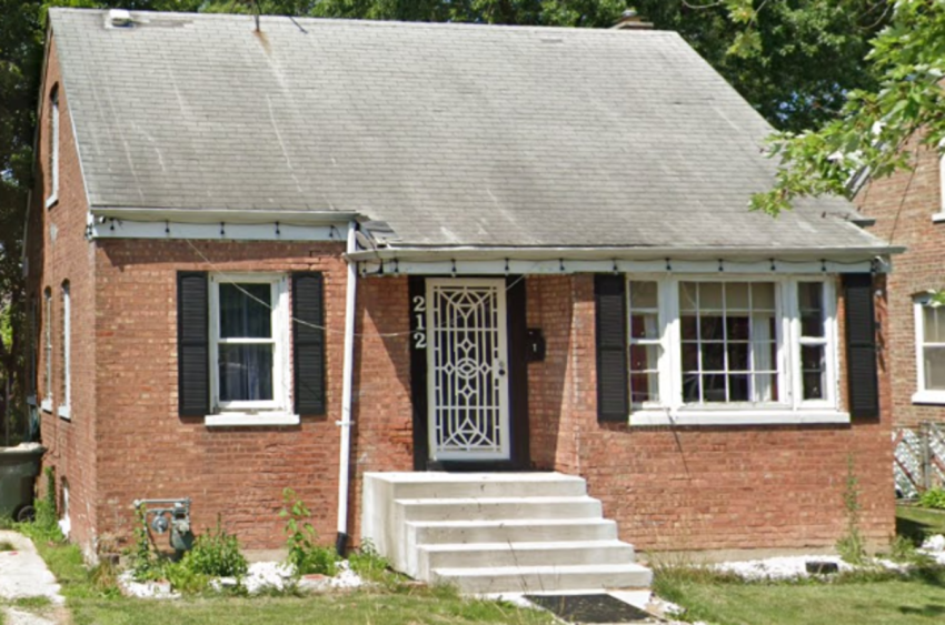 The childhood home of Pope Leo XIV, located at 212 East 141st Place in Dolton, Illinois, as it appeared in July 2024. 