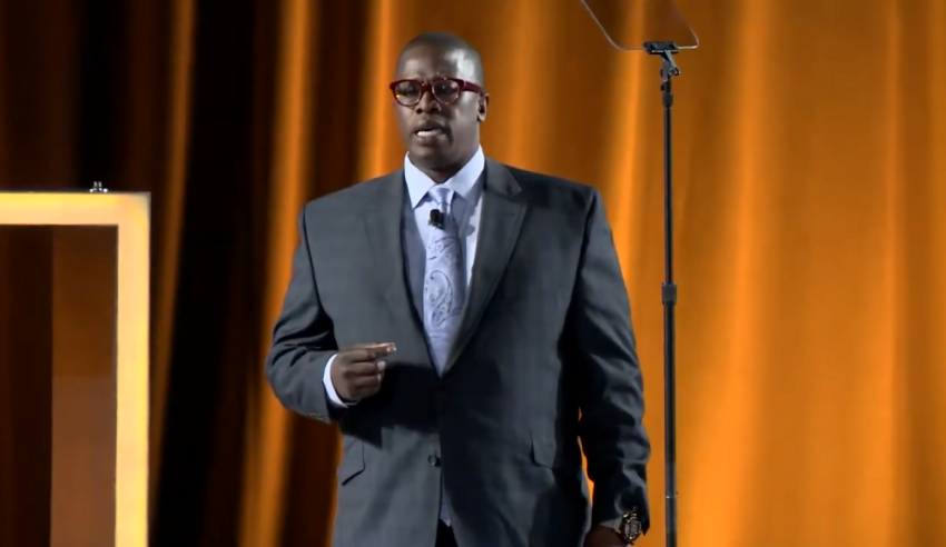 Vice President of Tyler Perry Studios Mark E. Swinton.