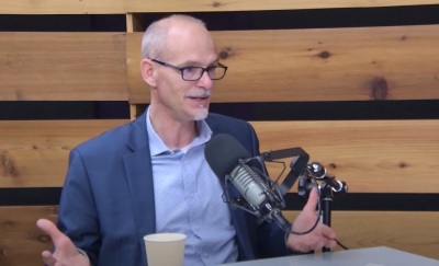 Michael J. Svigel, professor of historical and systematic theology at Dallas Theological Seminary, speaking on an episode of "The Table" podcast that was uploaded to YouTube on July 11, 2025. 