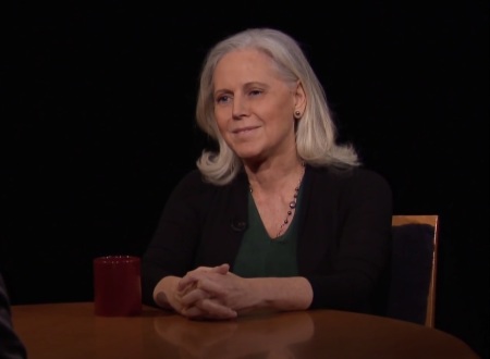 The Rev. Serene Jones, the first female president of Union Theological Seminary of New York, New York, seen during an interview in 2017.