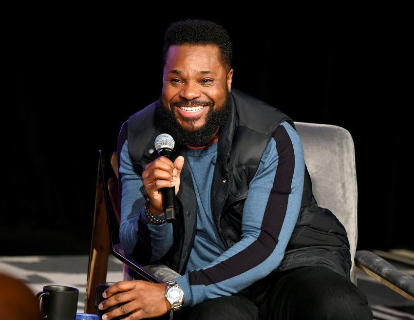 Malcolm-Jamal Warner attends SCAD aTVfest 2020 in Atlanta, Georgia.