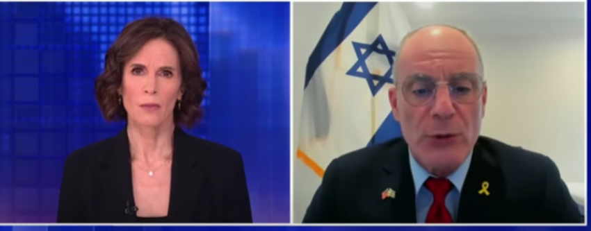 Israeli Ambassador to the United States Yechiel Leiter appears on NewsNation with Elizabeth Vargas.