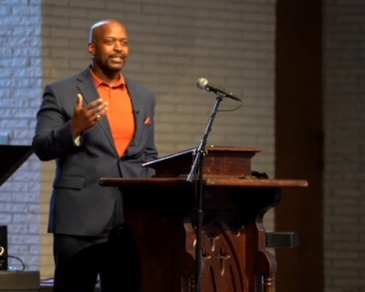 Irwyn Ince speaks at LDR Weekend held in Chattanooga, Tennessee, on Aug. 30 to Sept. 2, 2019.