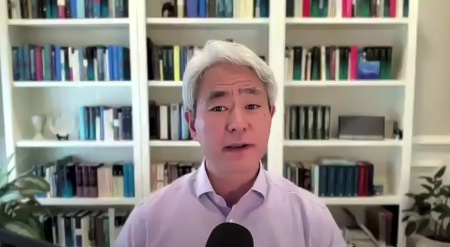 National Association of Evangelicals President Walter Kim speaks about the modern challenges for the Evangelical movement during the DTS podcast "The Table" in October 2025.