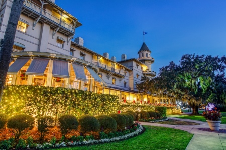 The Jekyll Island Club on Jekyll Island, Georgia.
