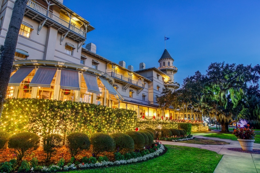 The Jekyll Island Club on Jekyll Island, Georgia.