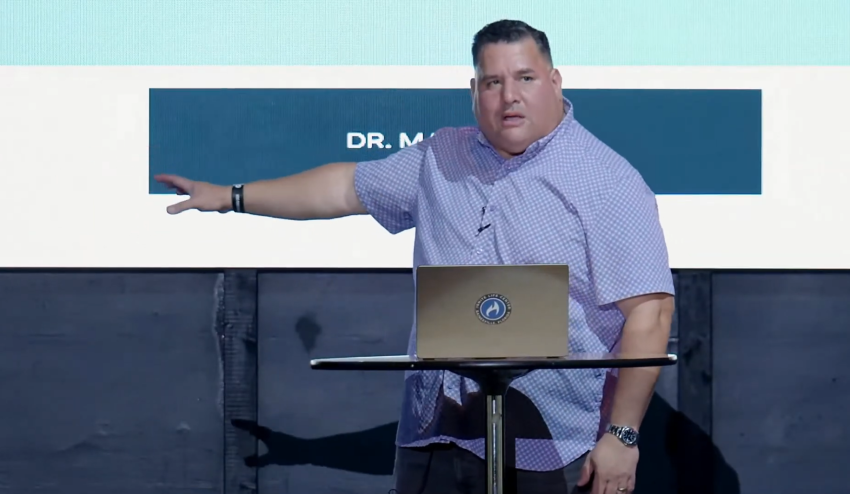 Mark Vega, senior pastor of Ignite Life Center in Gainesville, Florida.