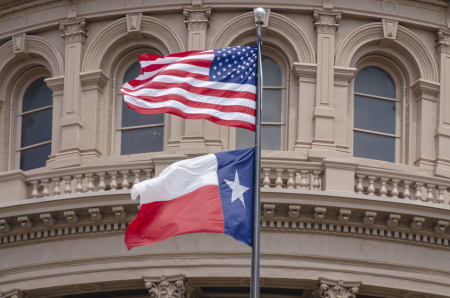 Texas state Capitol in Austin, Texas.