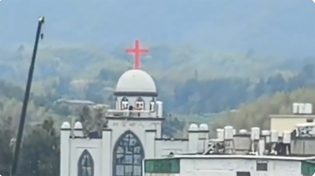Yayang Christian Church in Wenzhou, China. 