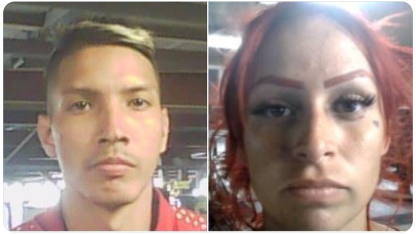 Luis David Nico Moncada (L) and Yorlenys Betzabeth Zambrano-Contreras (R), two Venezuelan nationals suspected of being in the United States illegally and being tied to the Tren de Aragua criminal organization, were shot when they allegedly tried to run over an ICE agent. 