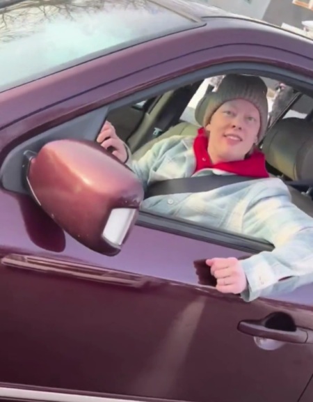 Renee Nicole Good appears in a cell phone video shortly before she was shot and killed by an agent with the United States Immigration and Customs Enforcement on Wednesday, Jan. 7, 2026. The video was posted to X on Friday, Jan. 9, 2026, by Alpha News.