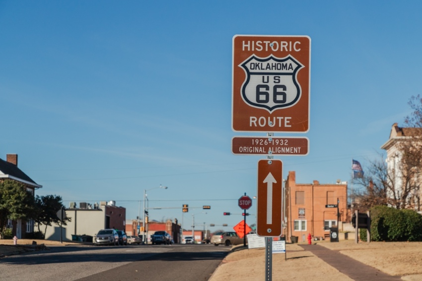 Visitors to Oklahoma for Route 66’s centennial can drive more than 400 miles, the longest continuous stretch of the original highway in any state. 