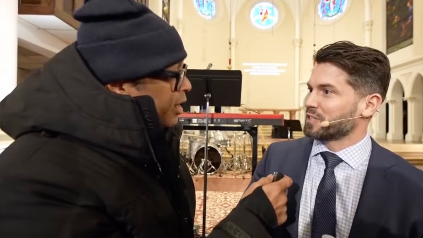 Don Lemon interviews Pastor Jonathan Parnell of Cities Church in St. Paul, Minnesota, on Jan. 18, 2026, after protesters stormed a Sunday church service.