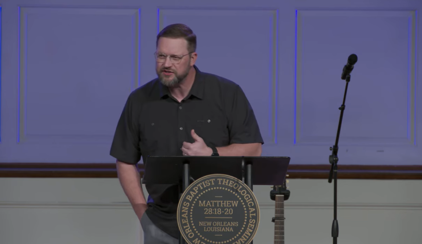 Larry Lyons, senior vice president for business administration at New Orleans Baptist Theological Seminary, was announced as the new president of Truett McConnell University in Cleveland, Georgia, on Feb. 2, 2026.
