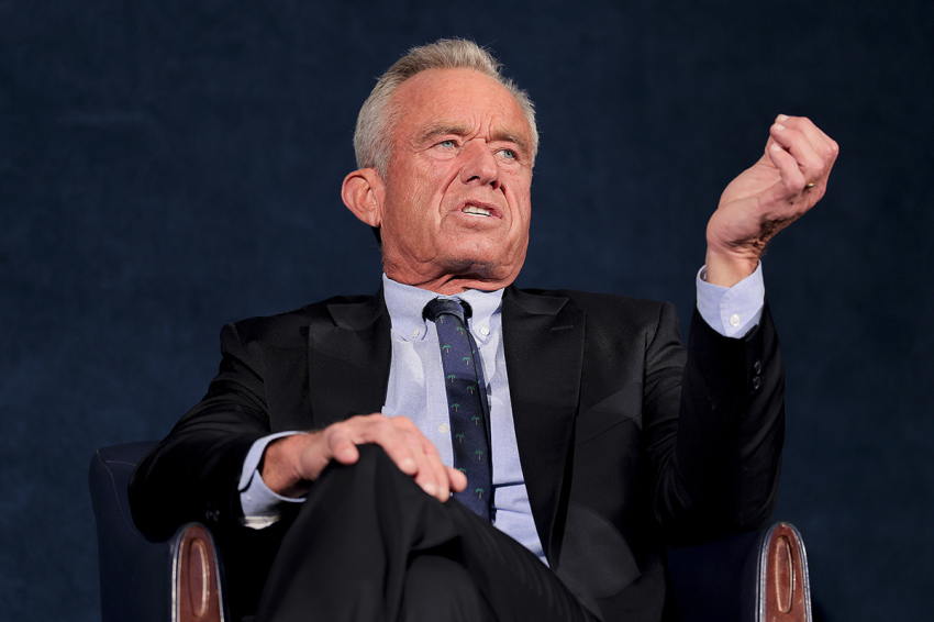 U.S. Secretary of Health and Human Services Robert F. Kennedy Jr. speaks at a fireside chat in the National Press Building on Feb. 02, 2026, in Washington, D.C. RFK Jr. spoke at the Action for Progress event about plans to transform behavioral health, especially on his commitment to those struggling with addiction.