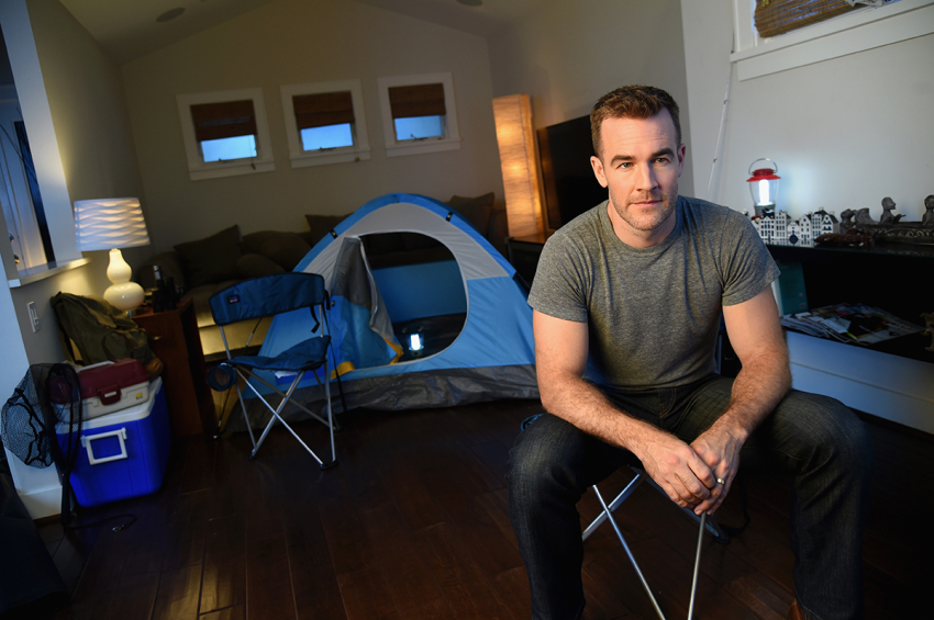Actor James Van Der Beek on Sept. 15, 2014. 
