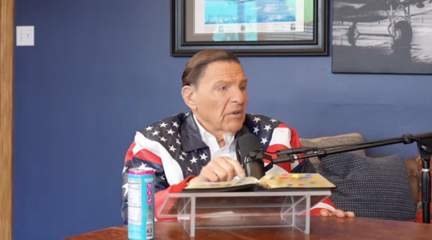 Kenneth Copeland talks with Bryce Crawford on his podcast released on March 30, 2026.