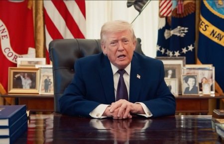President Donald Trump delivers his Easter 2026 video message to Christians worldwide.