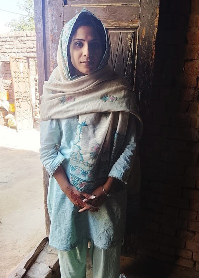 Laiba Javed, threatened with death if she does not convert to Islam and submit to marriage.